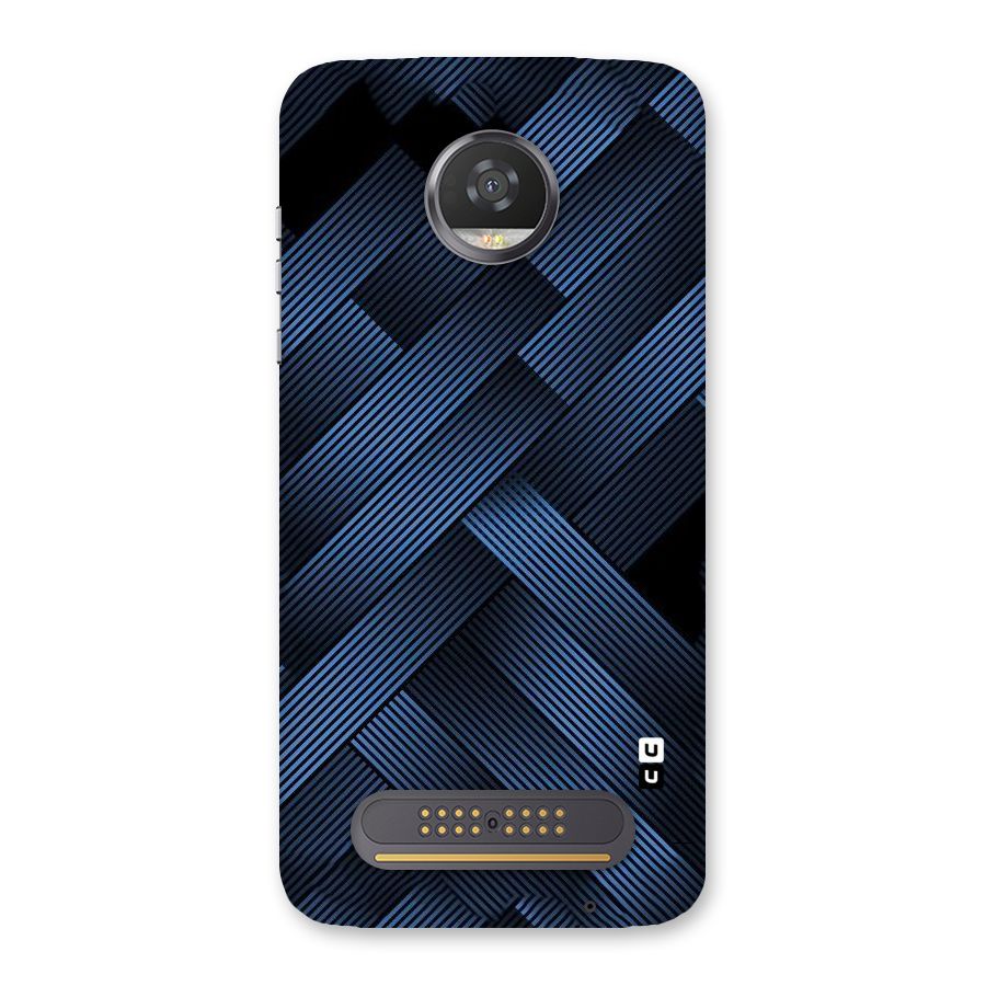 Ribbon Stripes Back Case for Moto Z2 Play