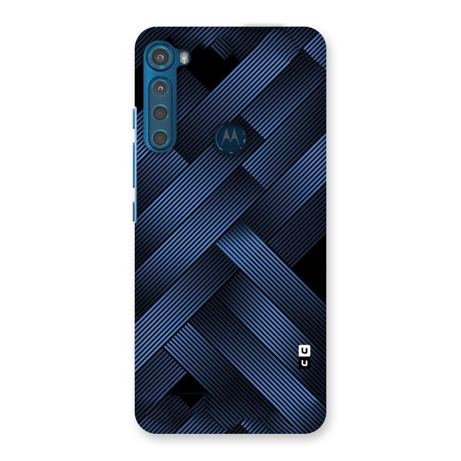 Ribbon Stripes Back Case for Motorola One Fusion Plus