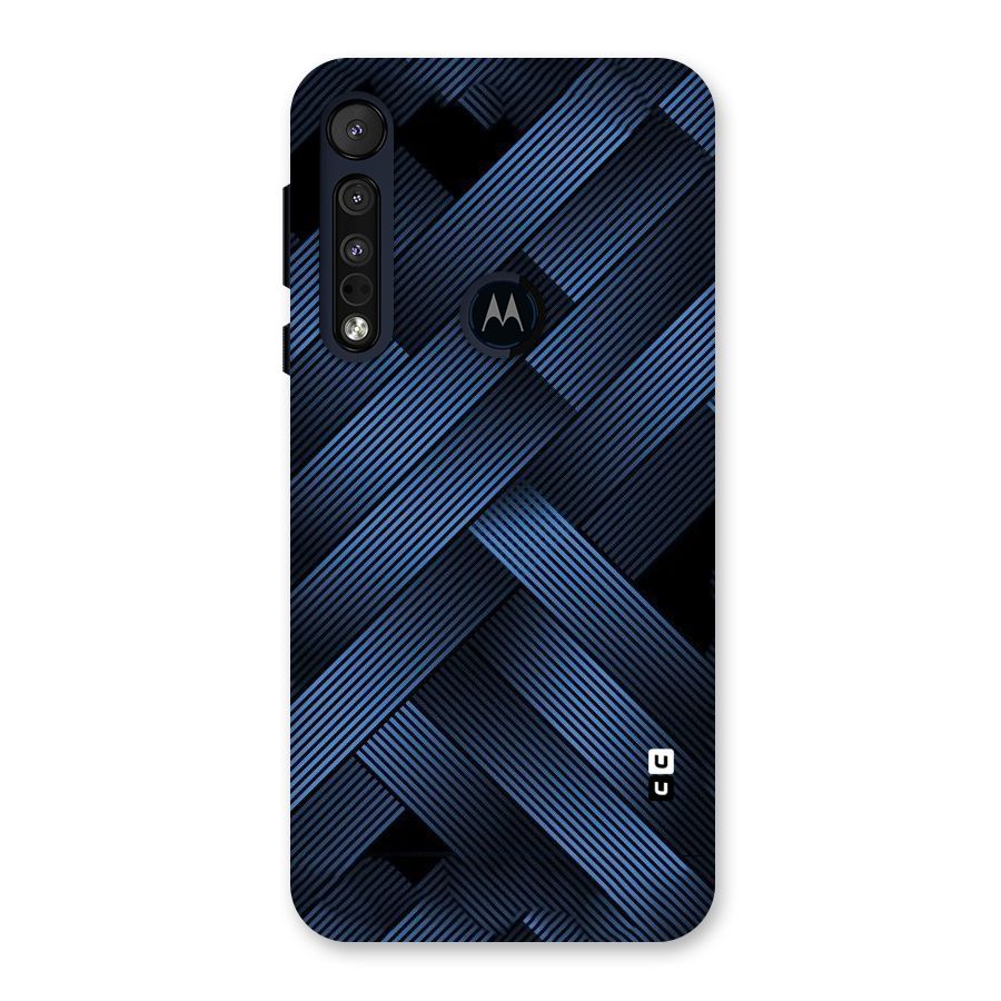 Ribbon Stripes Back Case for Motorola One Macro