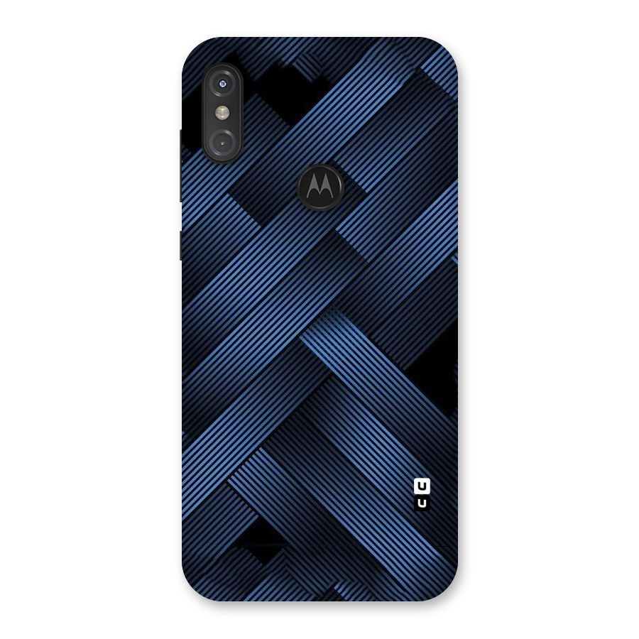 Ribbon Stripes Back Case for Motorola One Power
