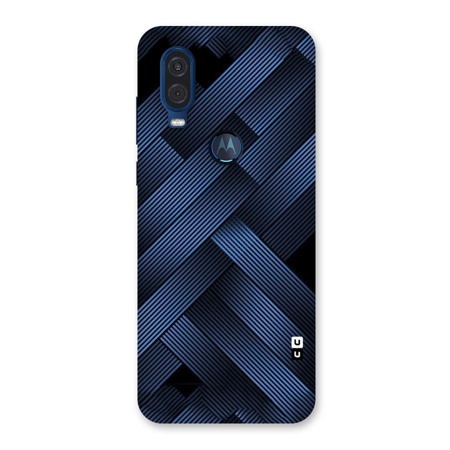 Ribbon Stripes Back Case for Motorola One Vision