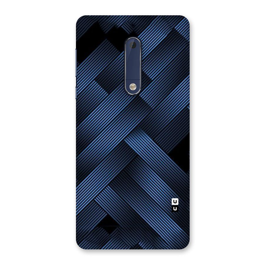 Ribbon Stripes Back Case for Nokia 5
