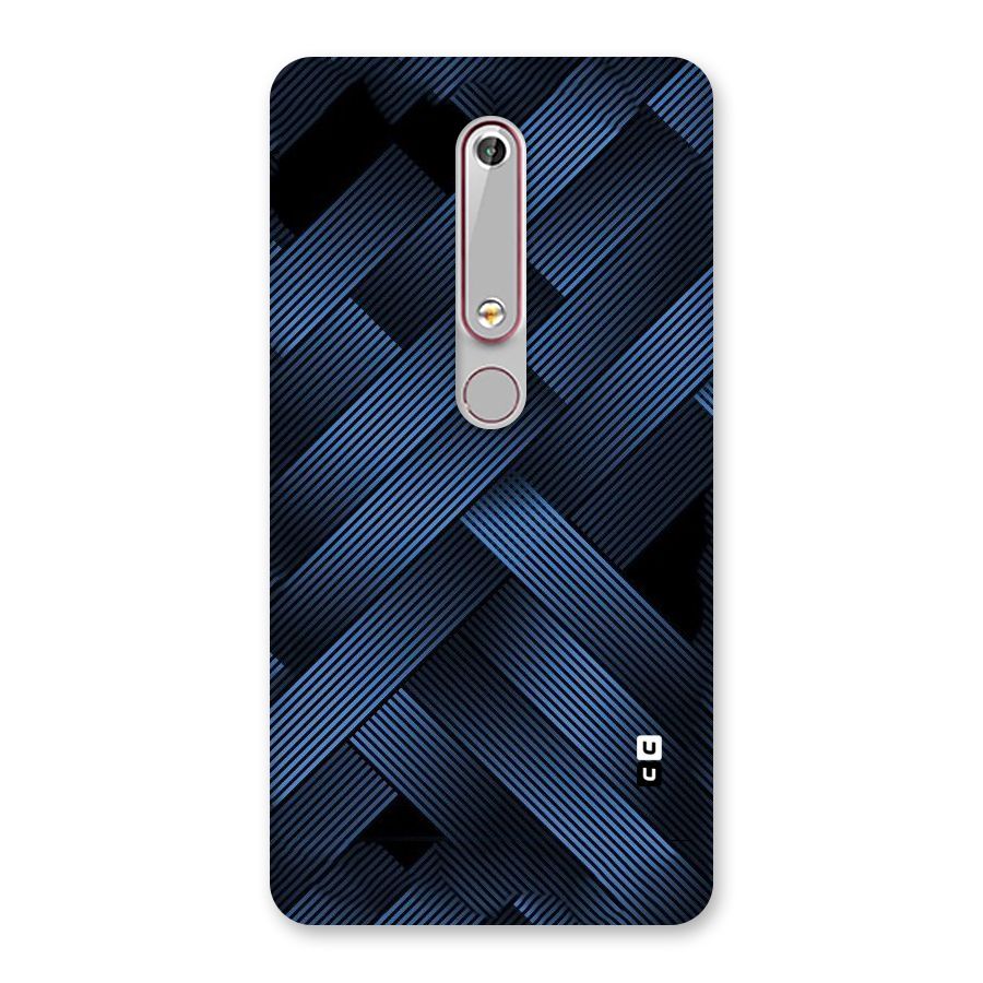 Ribbon Stripes Back Case for Nokia 6.1