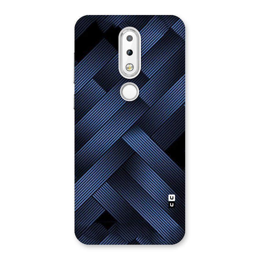 Ribbon Stripes Back Case for Nokia 6.1 Plus