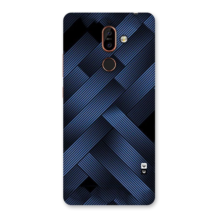 Ribbon Stripes Back Case for Nokia 7 Plus