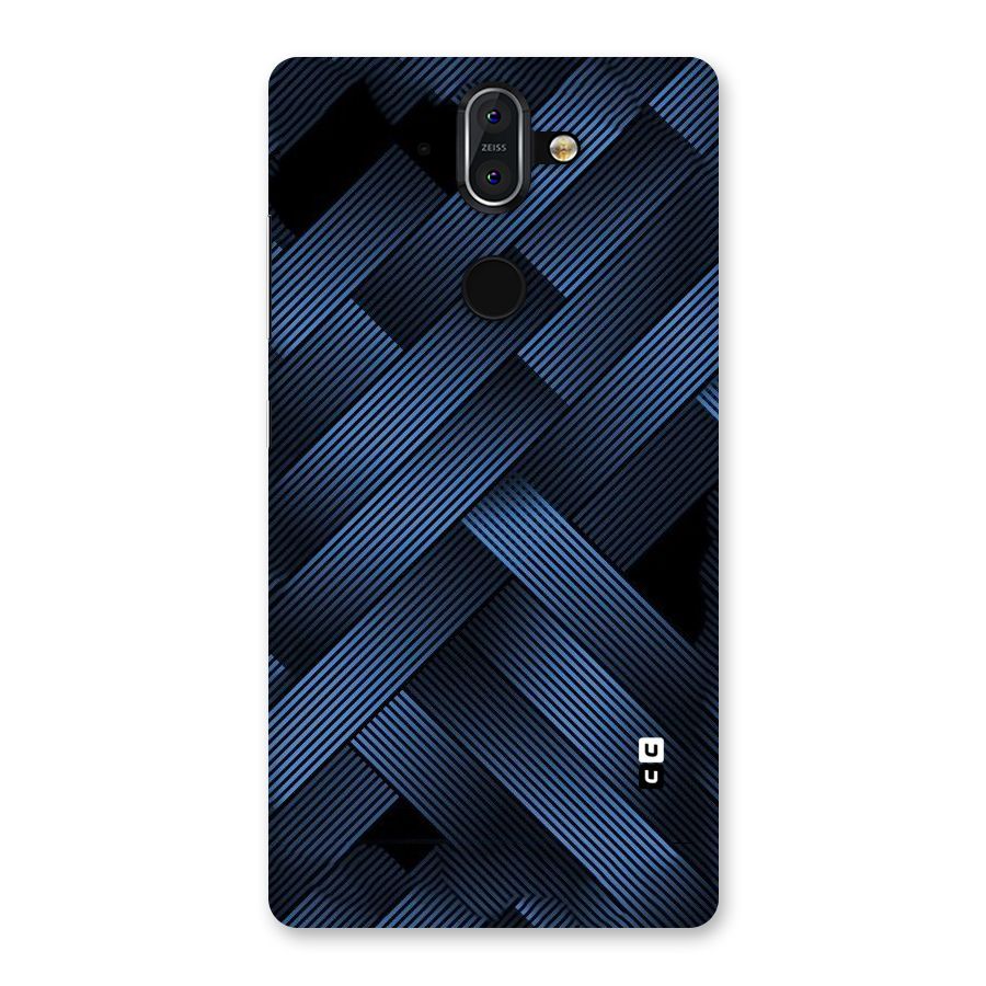 Ribbon Stripes Back Case for Nokia 8 Sirocco