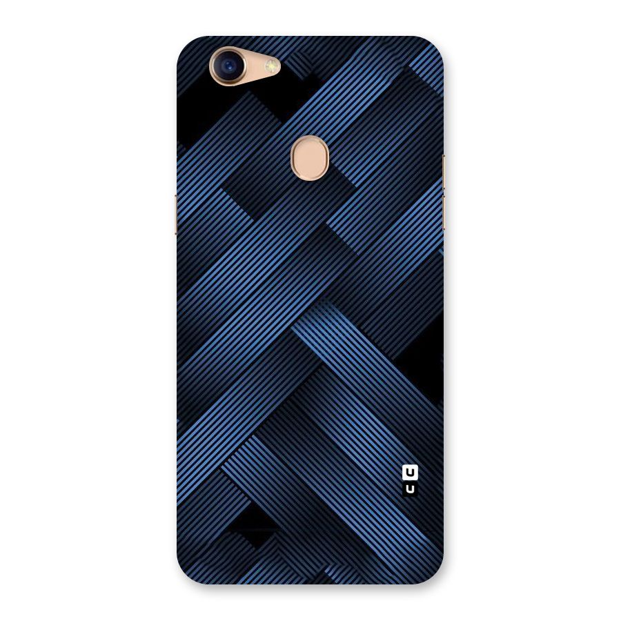 Ribbon Stripes Back Case for Oppo F5 Youth