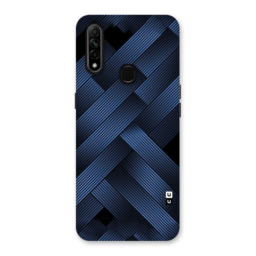 Ribbon Stripes Back Case for Oppo A31