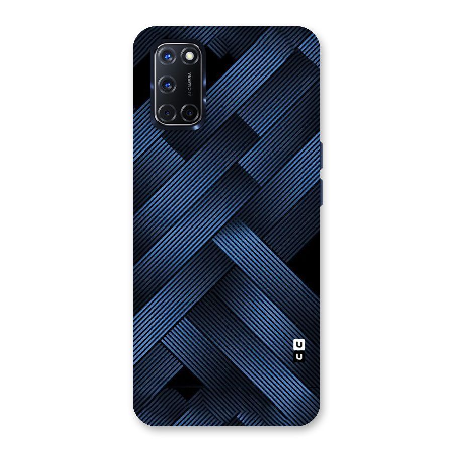 Ribbon Stripes Back Case for Oppo A52