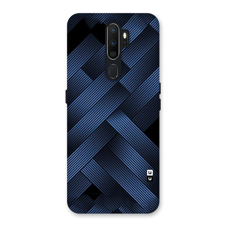Ribbon Stripes Back Case for Oppo A5 (2020)