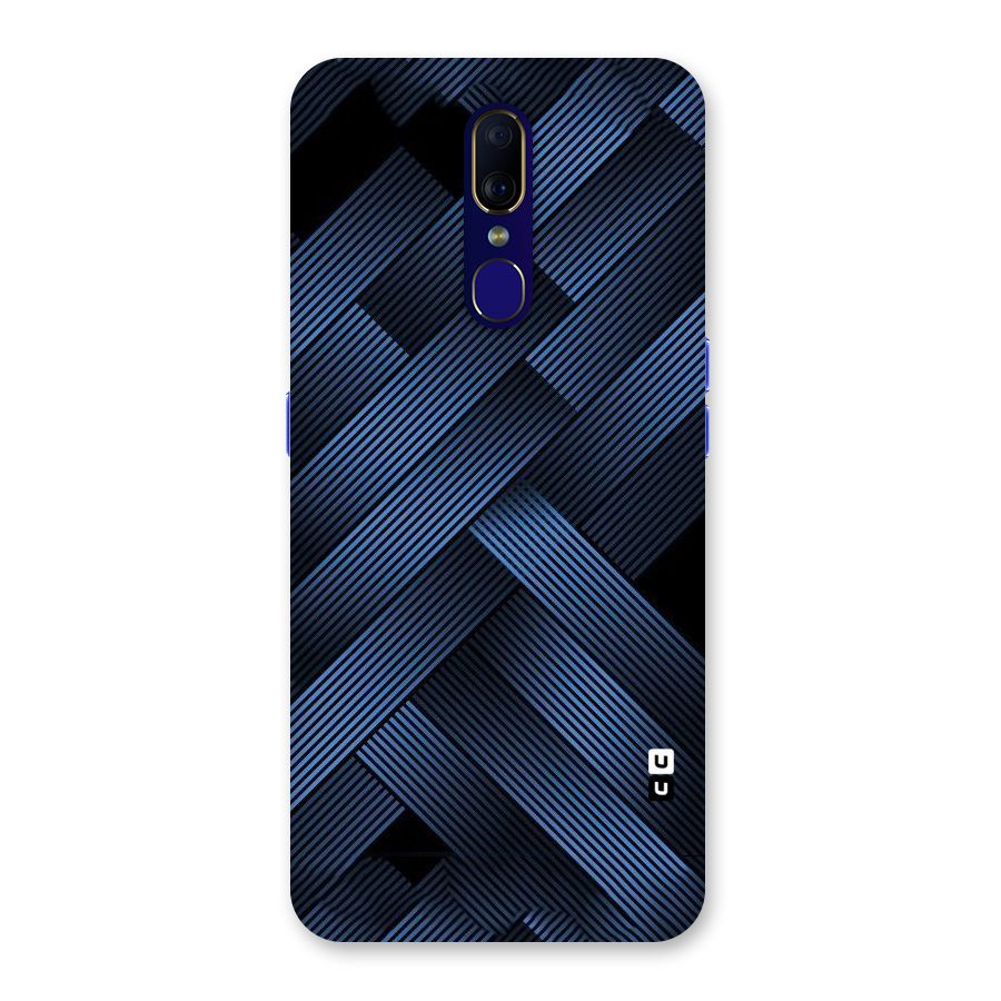 Ribbon Stripes Back Case for Oppo A9