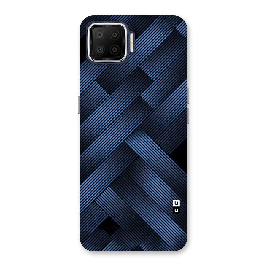 Ribbon Stripes Back Case for Oppo F17