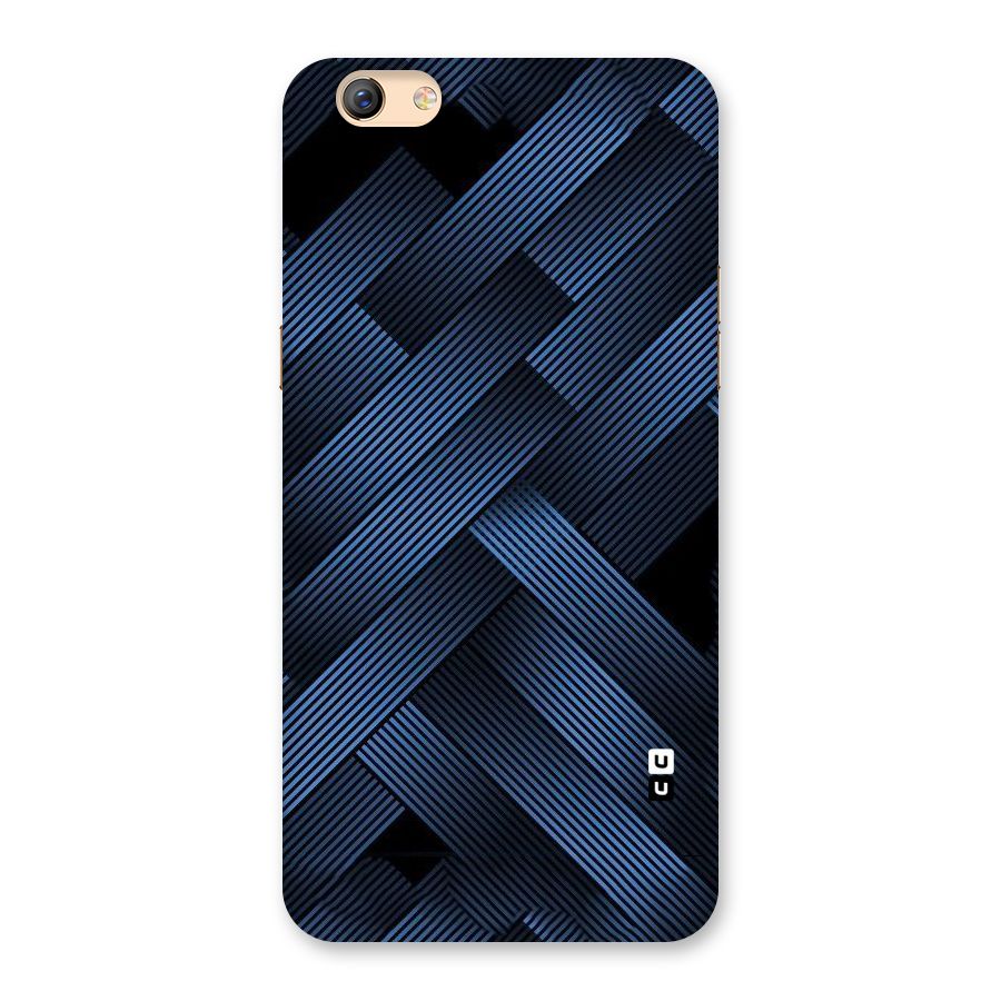 Ribbon Stripes Back Case for Oppo F3 Plus