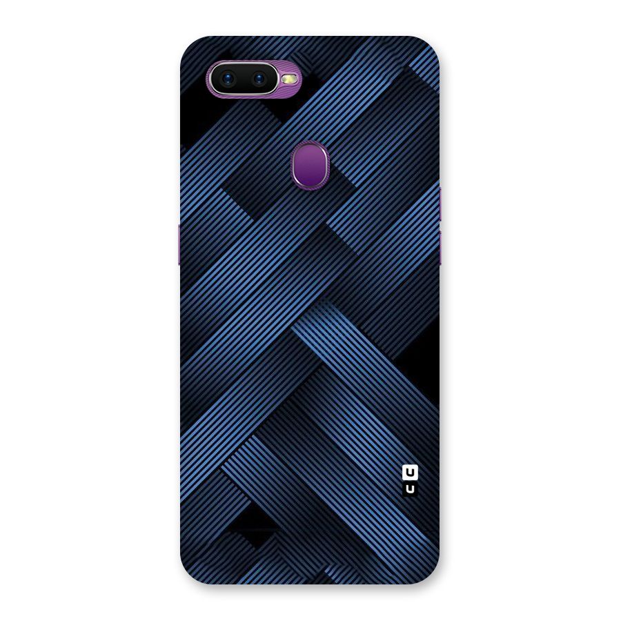 Ribbon Stripes Back Case for Oppo F9