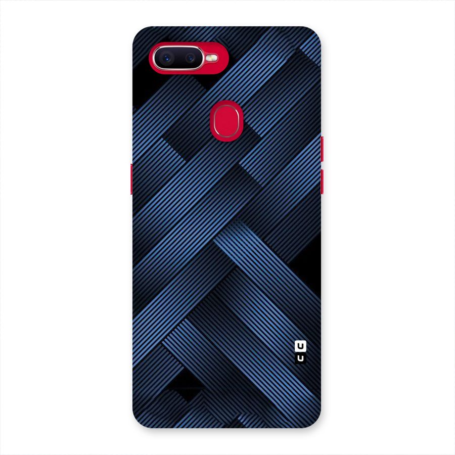 Ribbon Stripes Back Case for Oppo F9 Pro