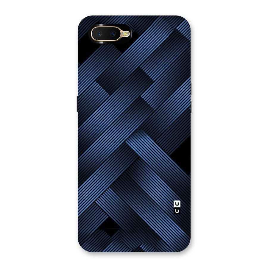 Ribbon Stripes Back Case for Oppo K1