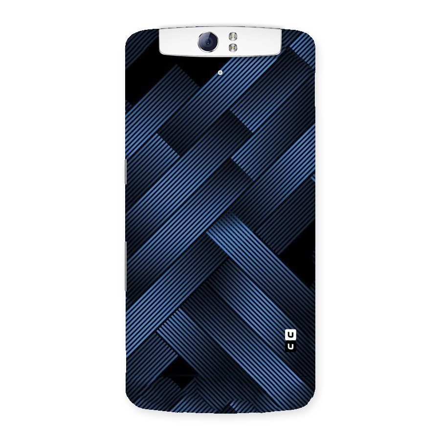 Ribbon Stripes Back Case for Oppo N1