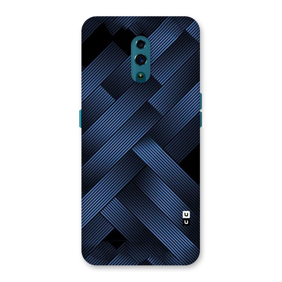Ribbon Stripes Back Case for Oppo Reno