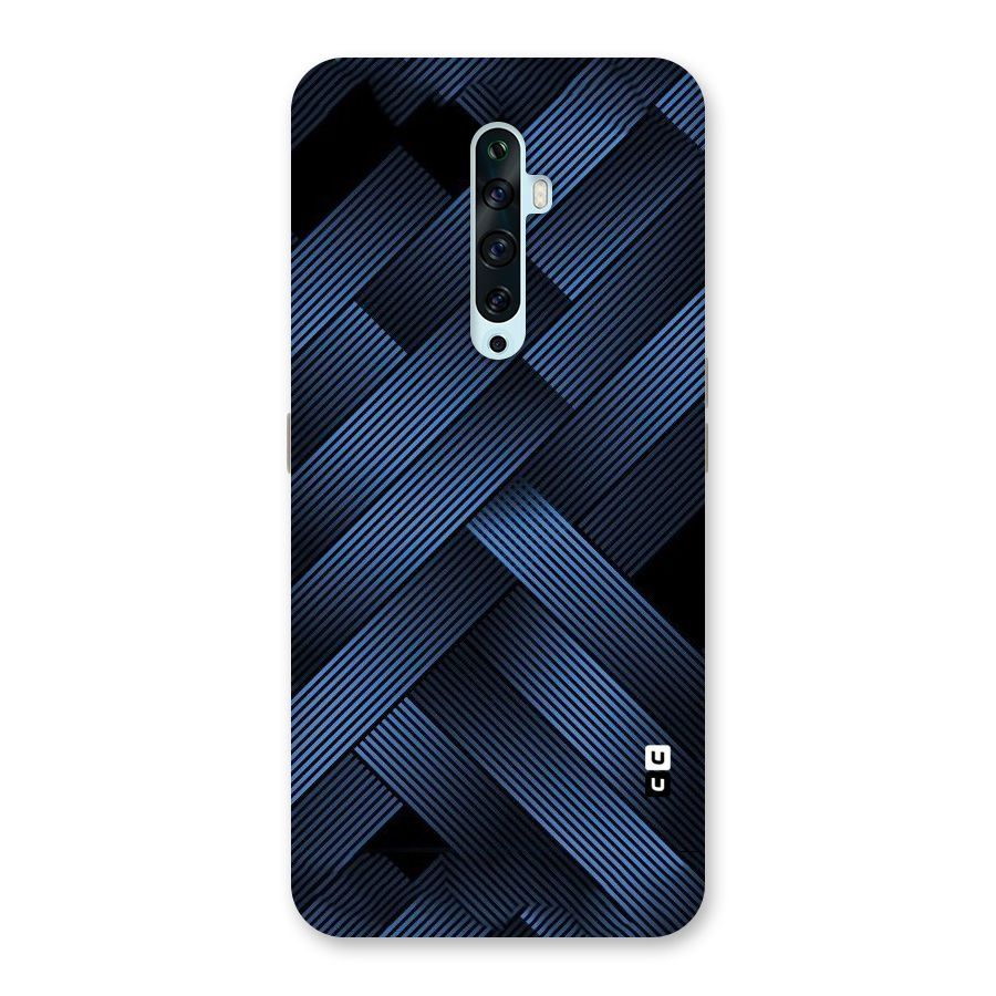Ribbon Stripes Back Case for Oppo Reno2 Z