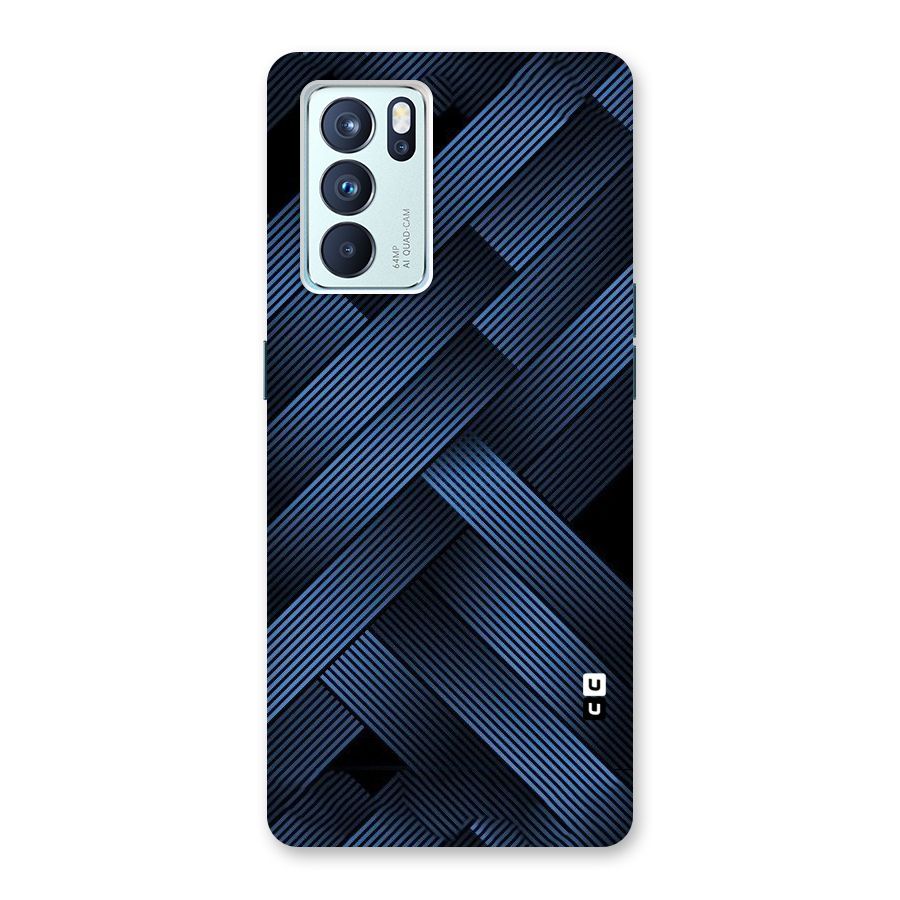 Ribbon Stripes Back Case for Oppo Reno6 Pro 5G