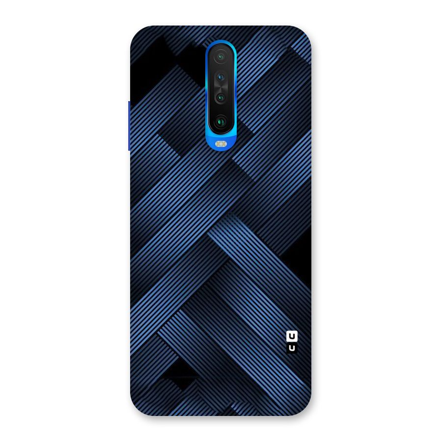 Ribbon Stripes Back Case for Poco X2