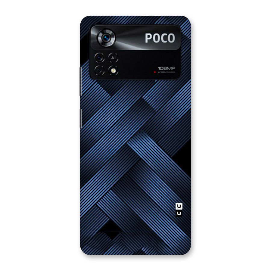 Ribbon Stripes Back Case for Poco X4 Pro 5G