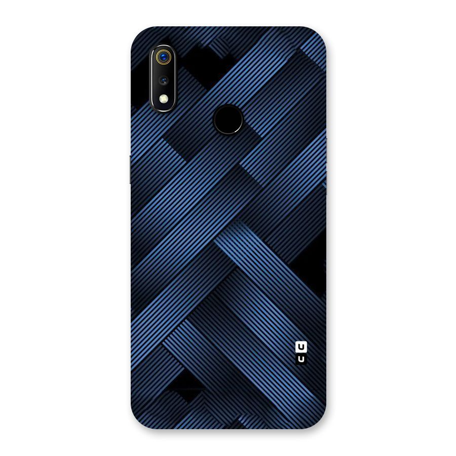 Ribbon Stripes Back Case for Realme 3