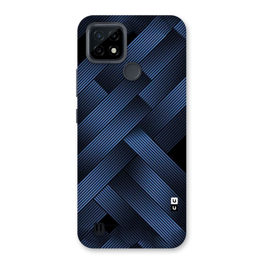Ribbon Stripes Back Case for Realme C21
