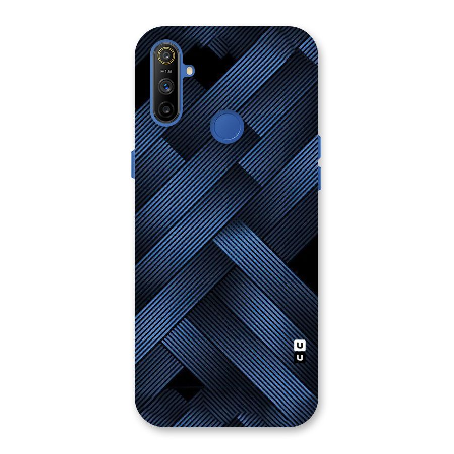Ribbon Stripes Back Case for Realme Narzo 10A