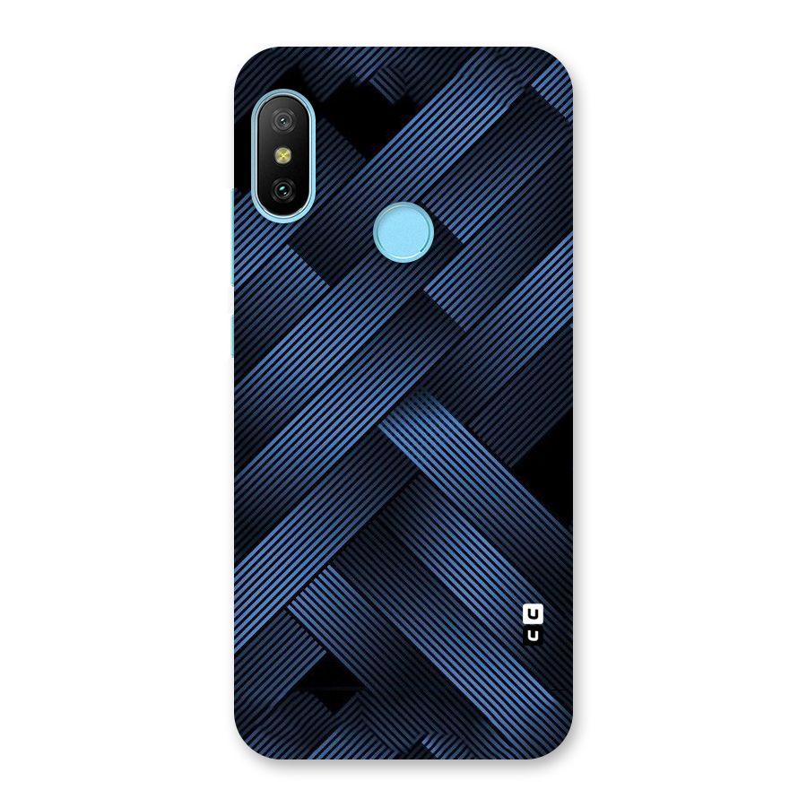 Ribbon Stripes Back Case for Redmi 6 Pro