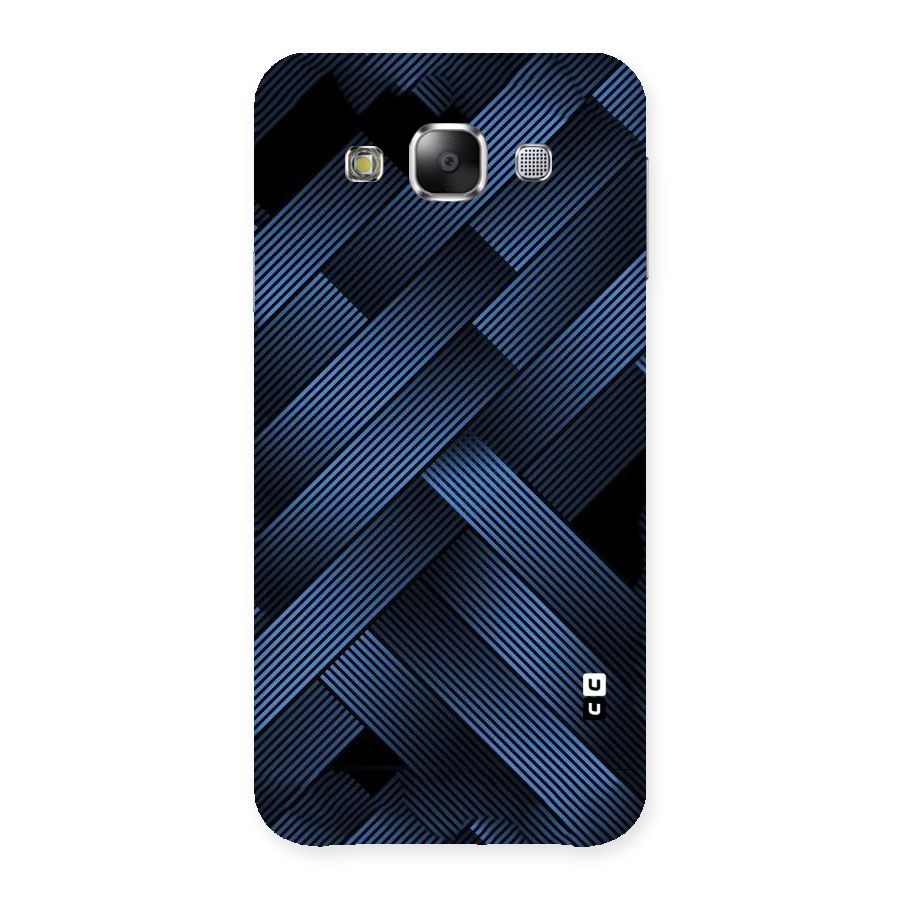 Ribbon Stripes Back Case for Samsung Galaxy E5