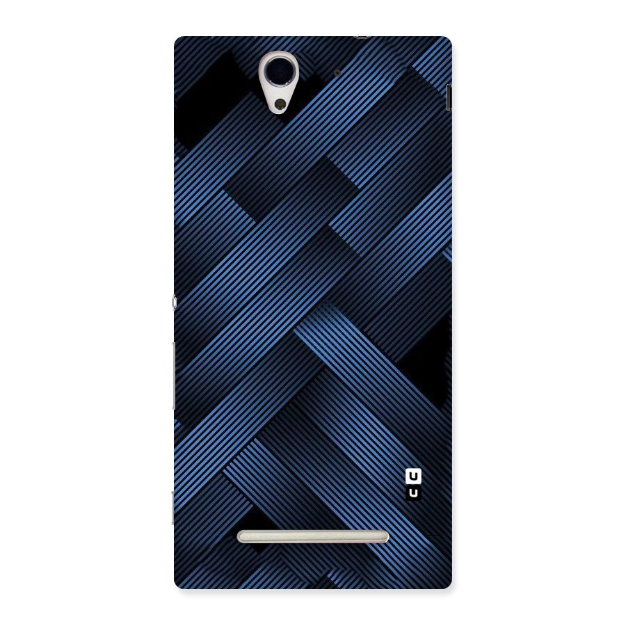 Ribbon Stripes Back Case for Sony Xperia C3