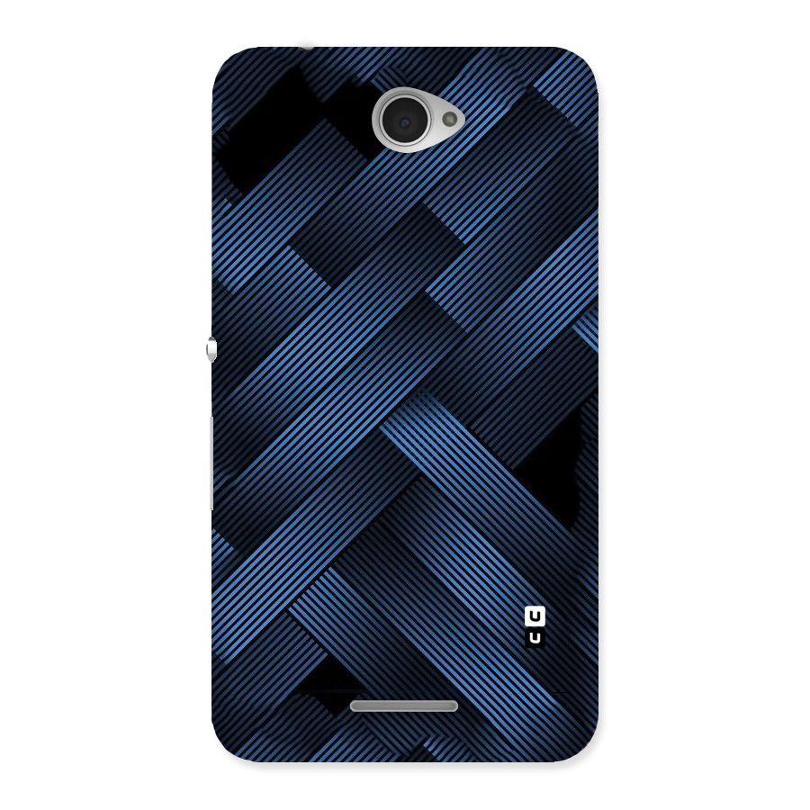 Ribbon Stripes Back Case for Sony Xperia E4