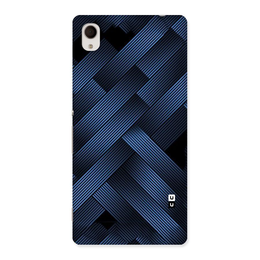 Ribbon Stripes Back Case for Sony Xperia M4