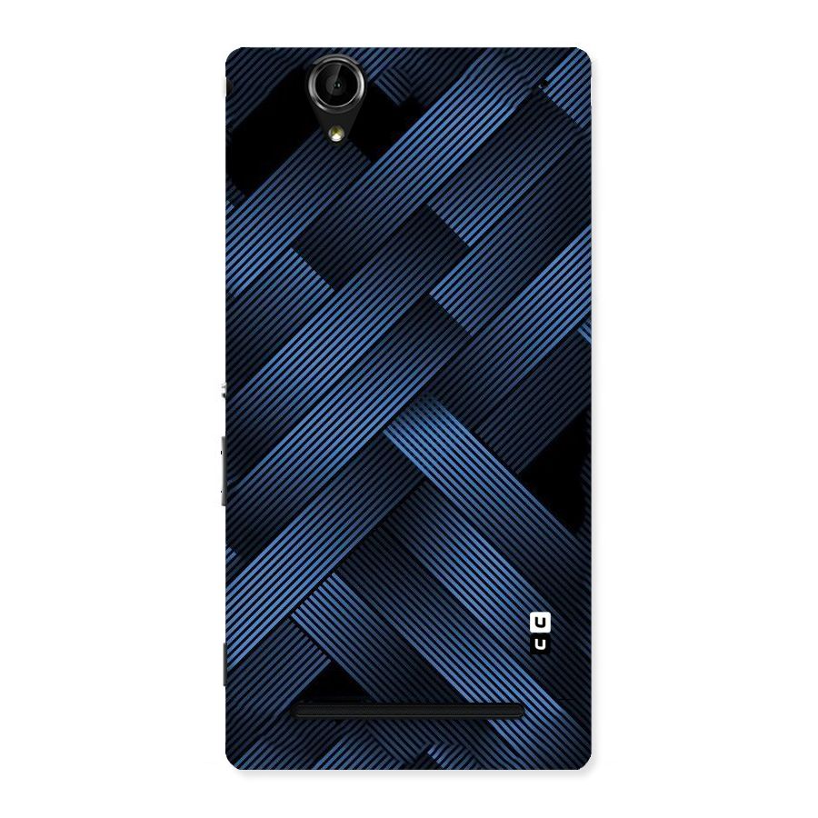 Ribbon Stripes Back Case for Sony Xperia T2