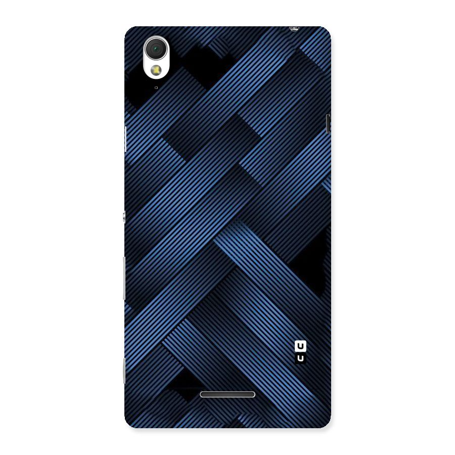 Ribbon Stripes Back Case for Sony Xperia T3
