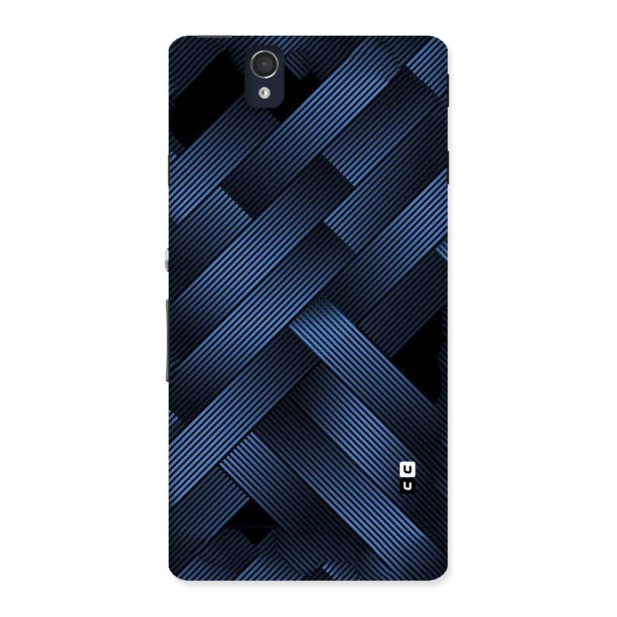 Ribbon Stripes Back Case for Sony Xperia Z