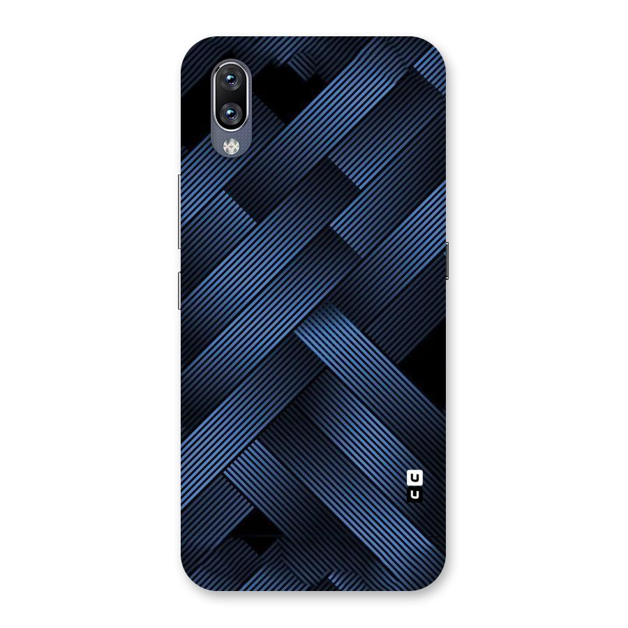 Ribbon Stripes Back Case for Vivo NEX
