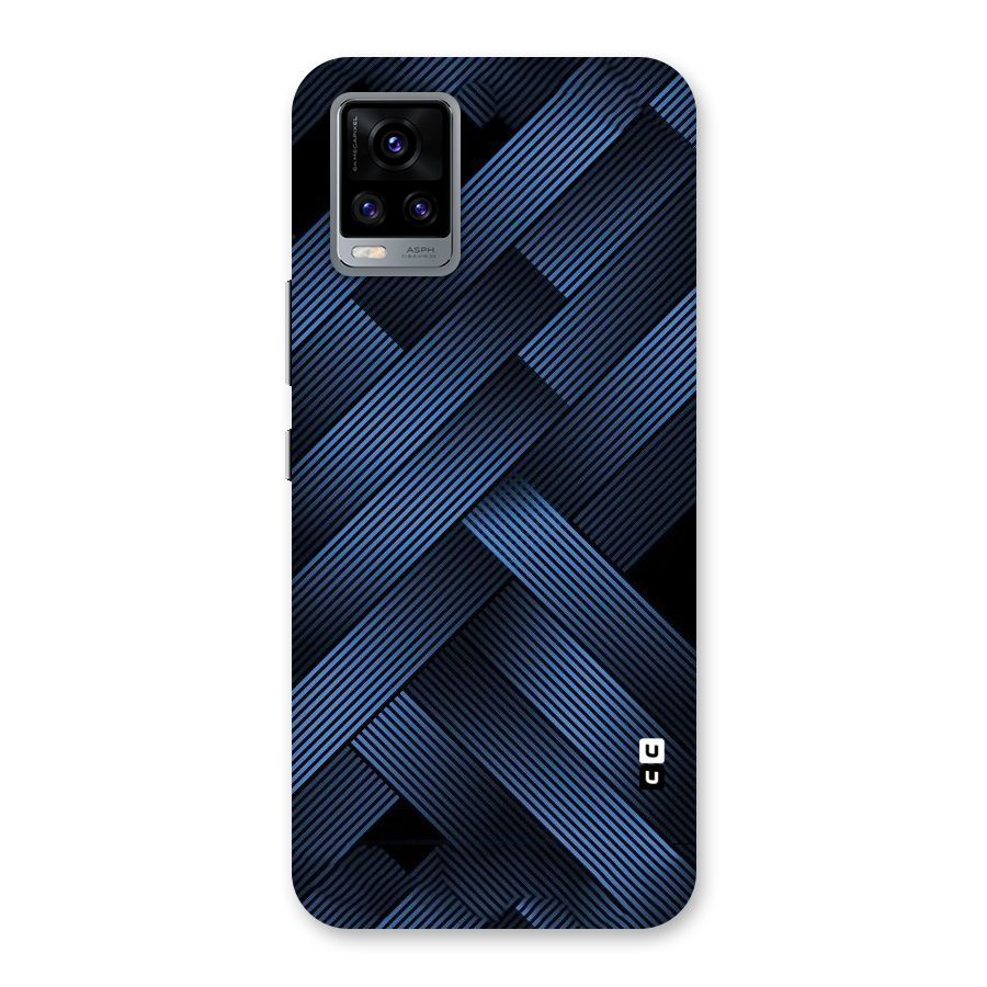 Ribbon Stripes Back Case for Vivo V20