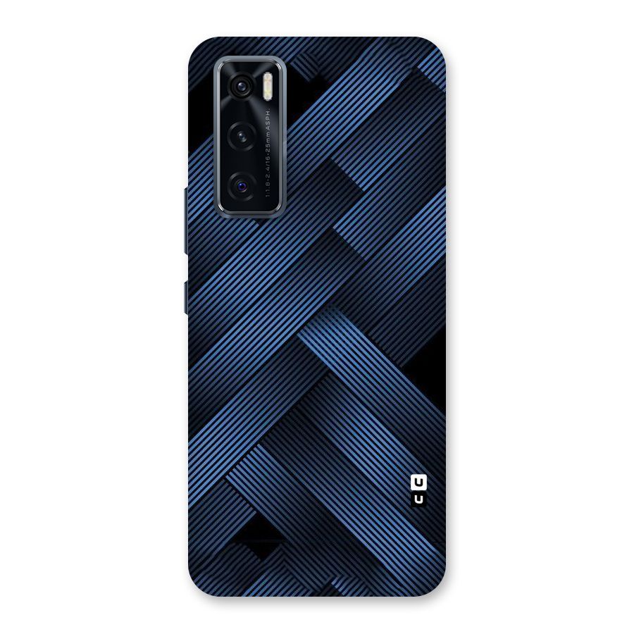 Ribbon Stripes Back Case for Vivo V20 SE