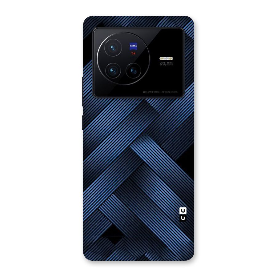 Ribbon Stripes Back Case for Vivo X80