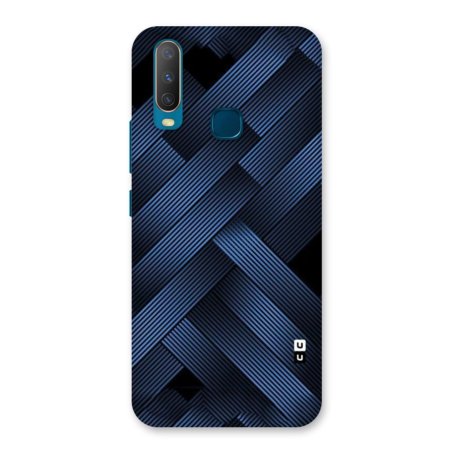 Ribbon Stripes Back Case for Vivo Y17
