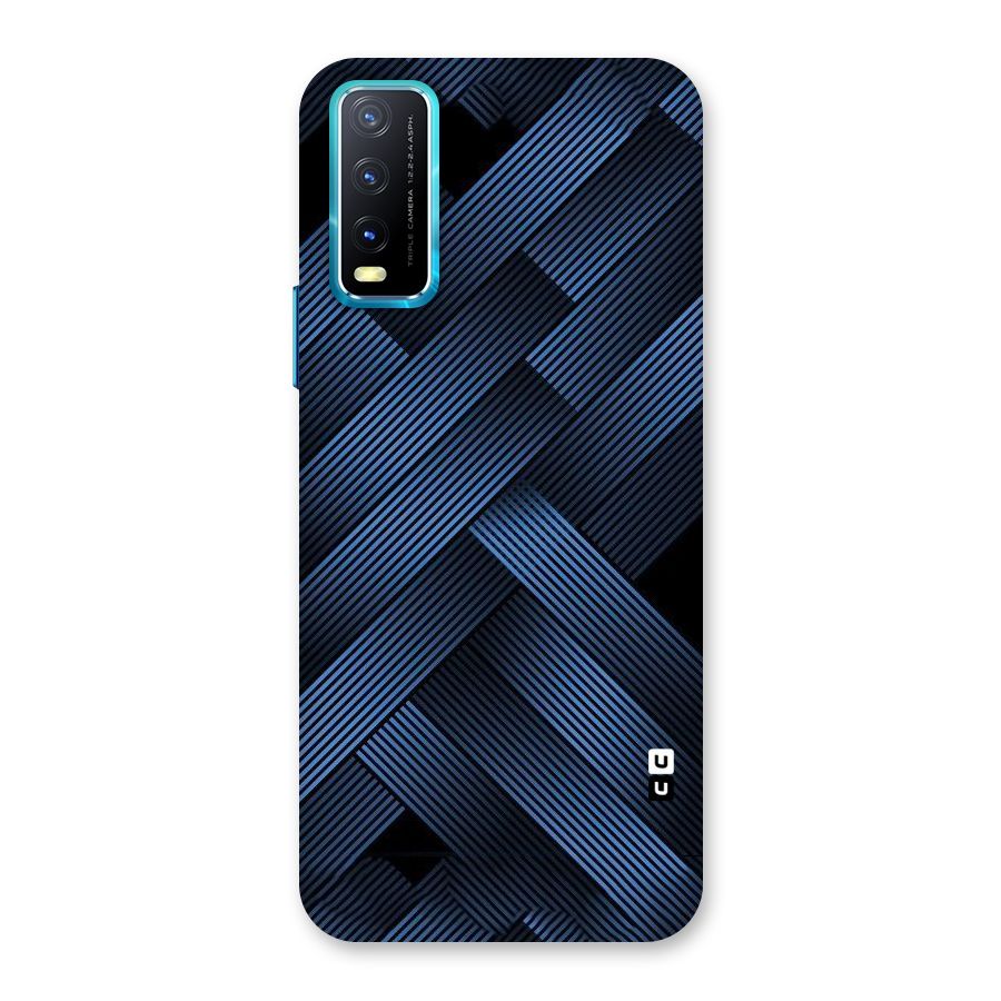 Ribbon Stripes Back Case for Vivo Y20A