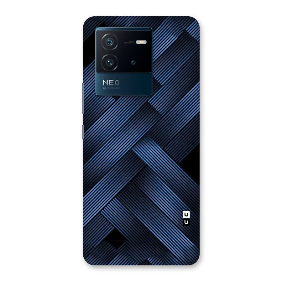 Ribbon Stripes Back Case for Vivo iQOO Neo 6 5G