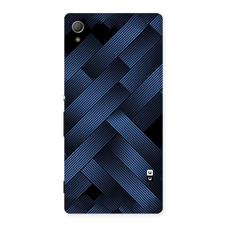 Ribbon Stripes Back Case for Xperia Z3 Plus