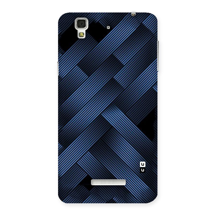 Ribbon Stripes Back Case for Yu Yureka