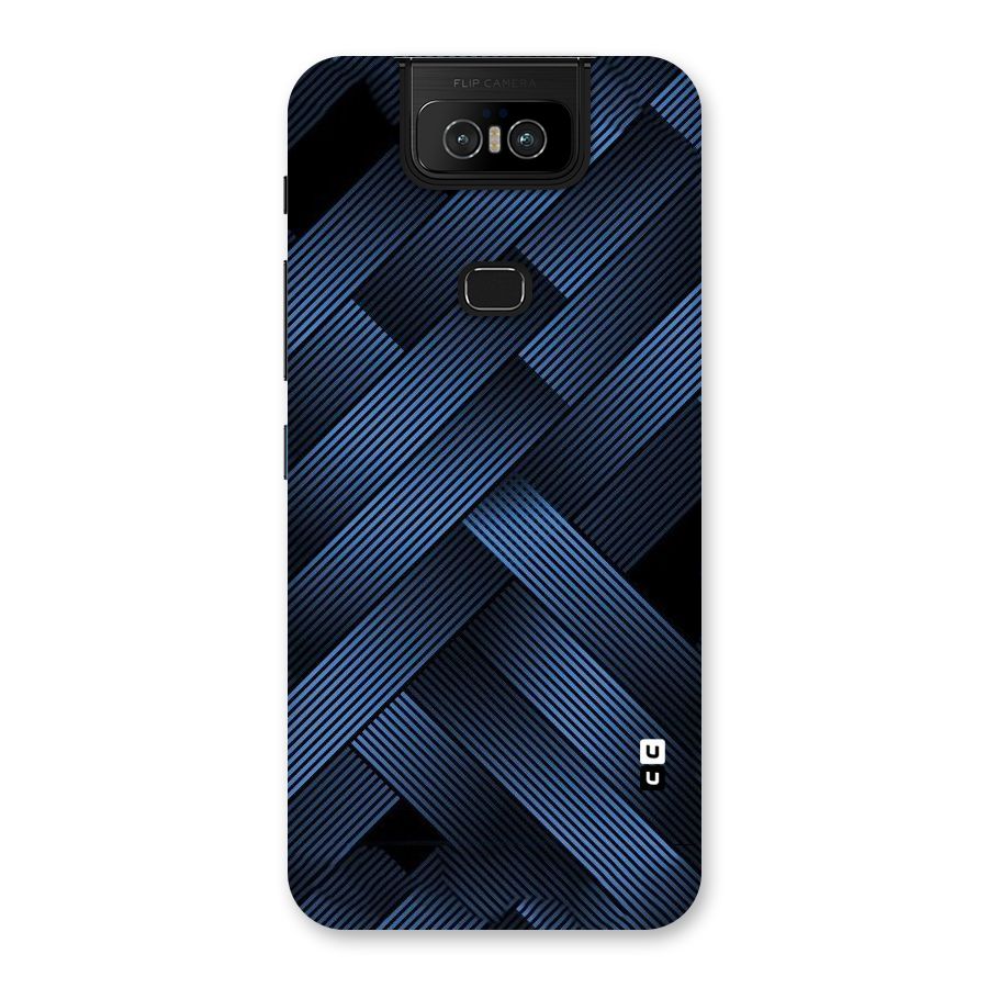 Ribbon Stripes Back Case for Zenfone 6z