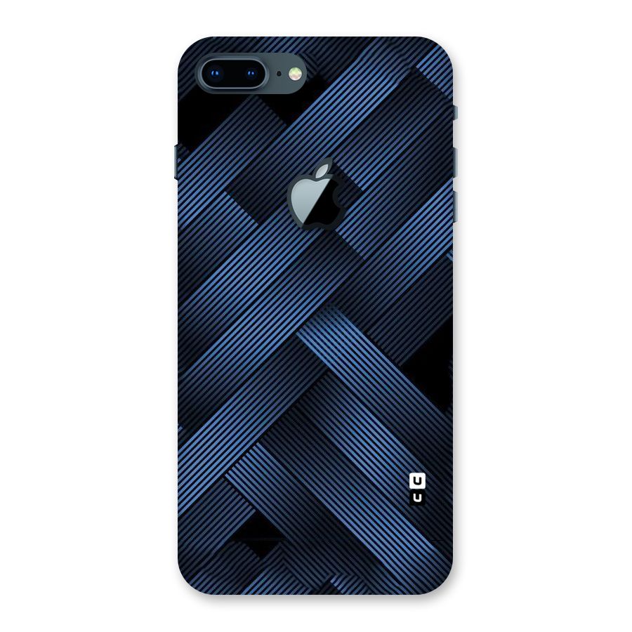 Ribbon Stripes Back Case for iPhone 7 Plus Apple Cut