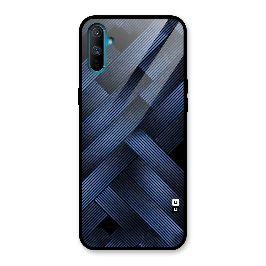 Ribbon Stripes Glass Back Case for Realme C3