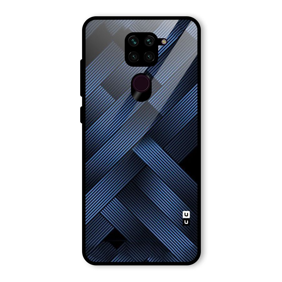Ribbon Stripes Glass Back Case for Redmi Note 9